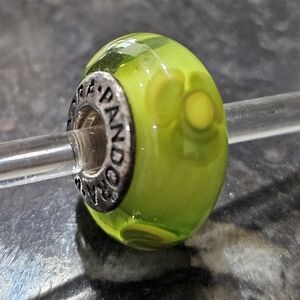 PANDORA Flowers For You Lime Charm Bead 790648